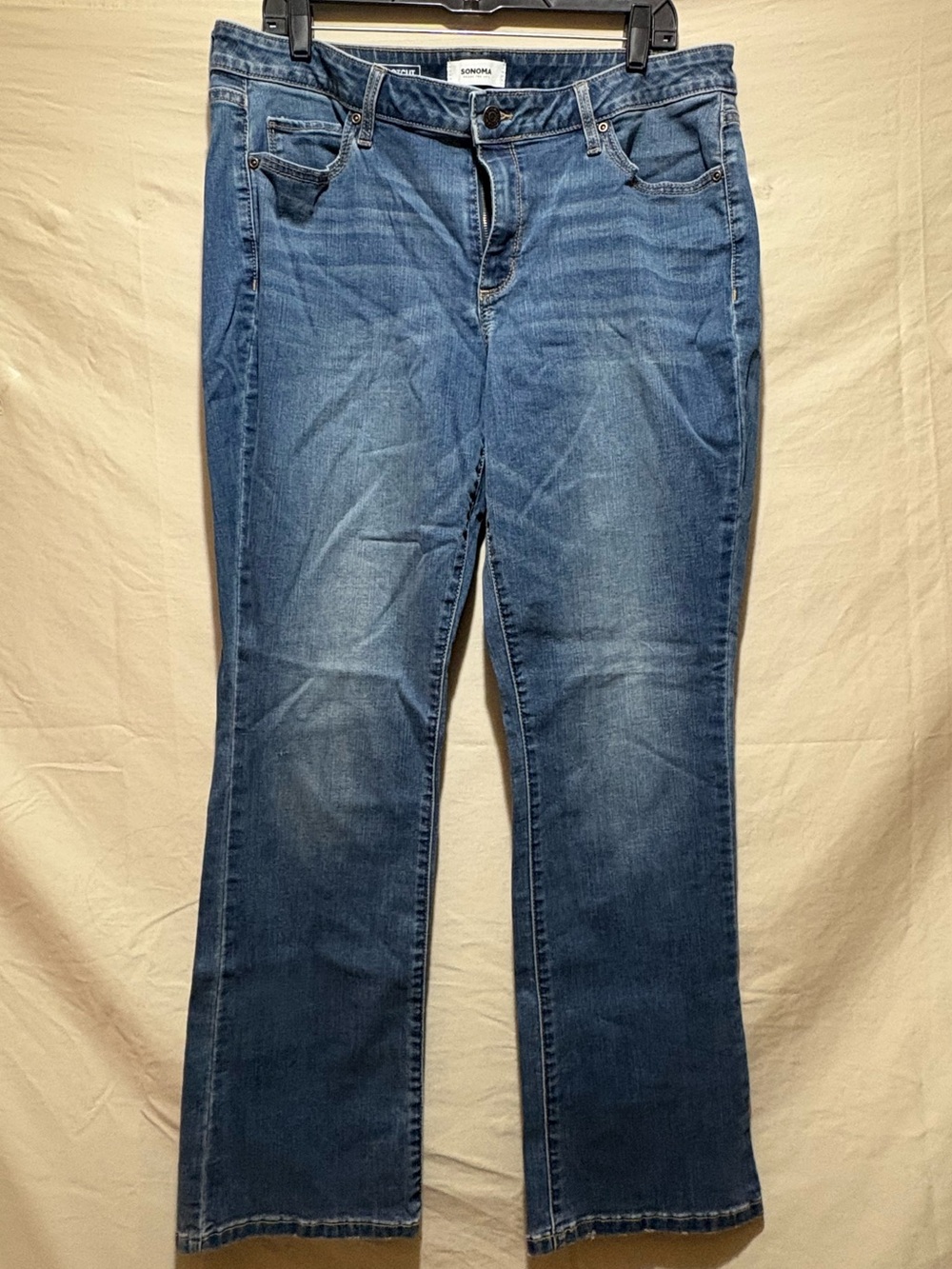 Sonoma Size 18 Medium Blue Bootcut Women’s Jeans